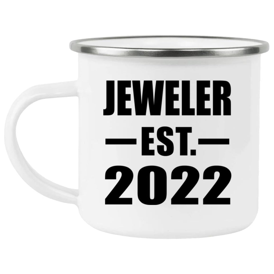 Jeweler Established EST. 2022 - 12oz Camping Mug