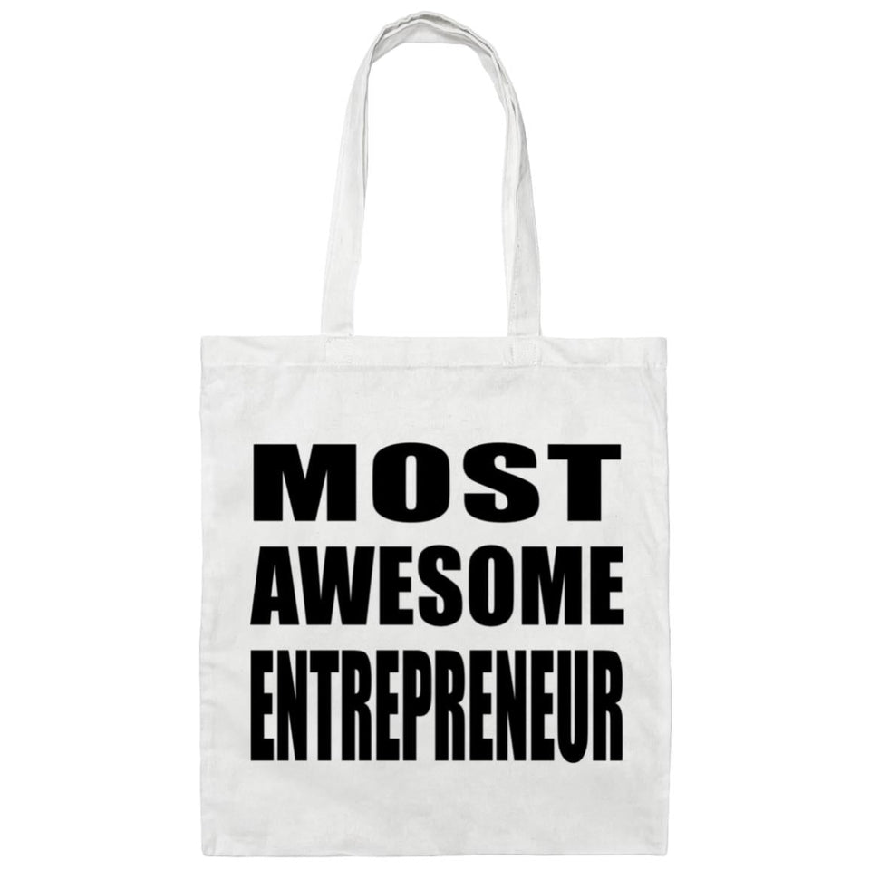 Most Awesome Entrepreneur - Tote Bag White