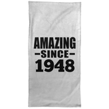 76th Birthday Amazing Since 1948 - Hand Towel