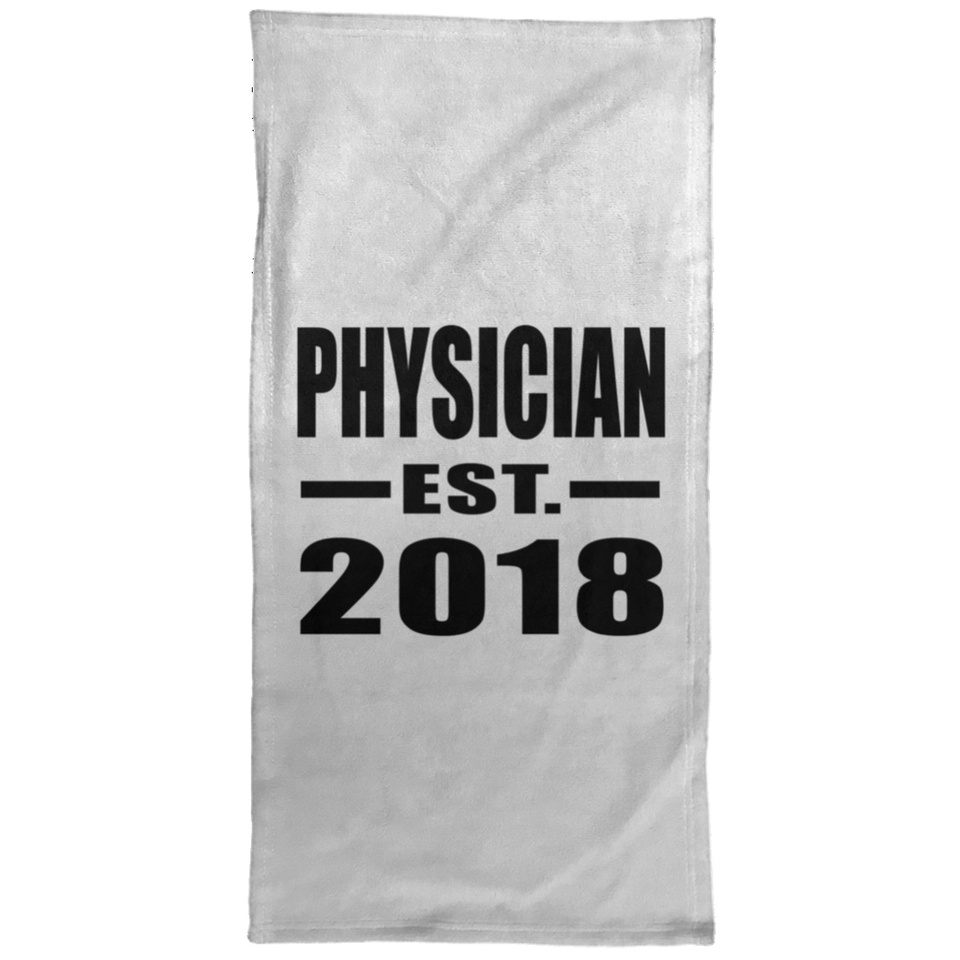 Physician Established EST. 2018 - Hand Towel