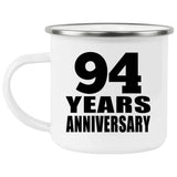 94th Anniversary 94 Years - 12oz Camping Mug