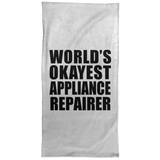 World's Okayest Appliance Repairer - Hand Towel