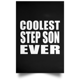 Coolest Step Son Ever - Poster Portrait