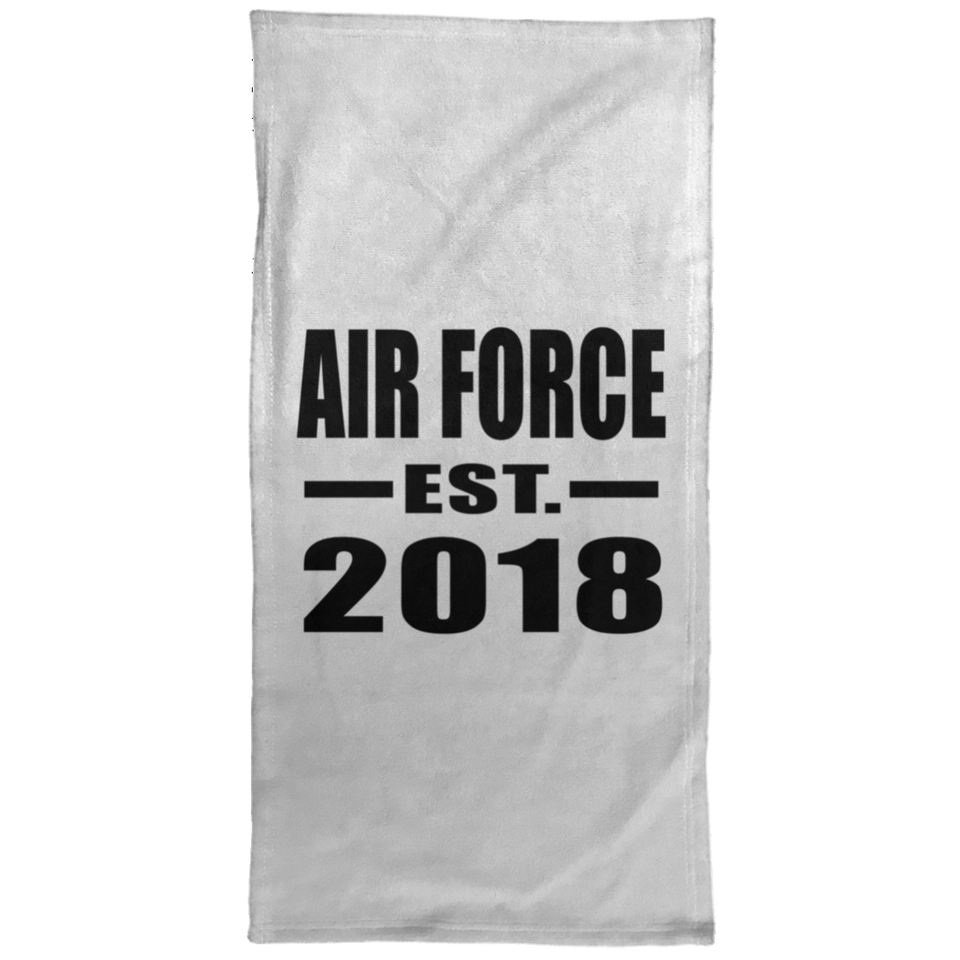 Air Force Established EST. 2018 - Hand Towel