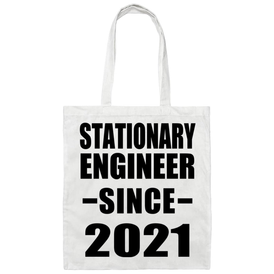 Stationary Engineer Since 2021 - Tote Bag White