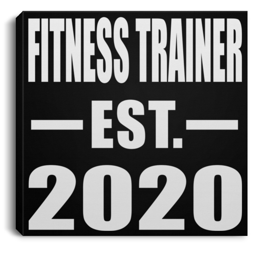 Fitness Trainer Established EST. 2020 - Canvas Square