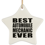 Best Automobile Mechanic Ever - Star Ornament