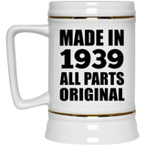 85th Birthday Made in 1939 All Parts Original - Beer Stein