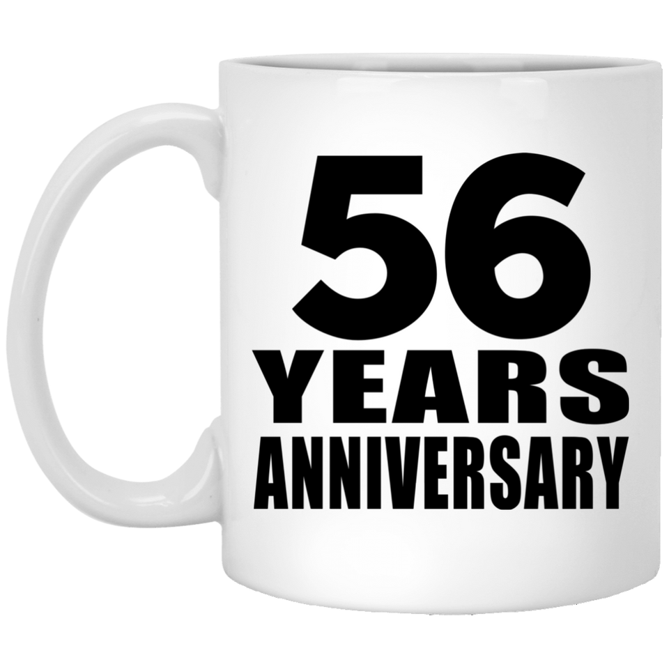 56th Anniversary 56 Years - 11 Oz Coffee Mug