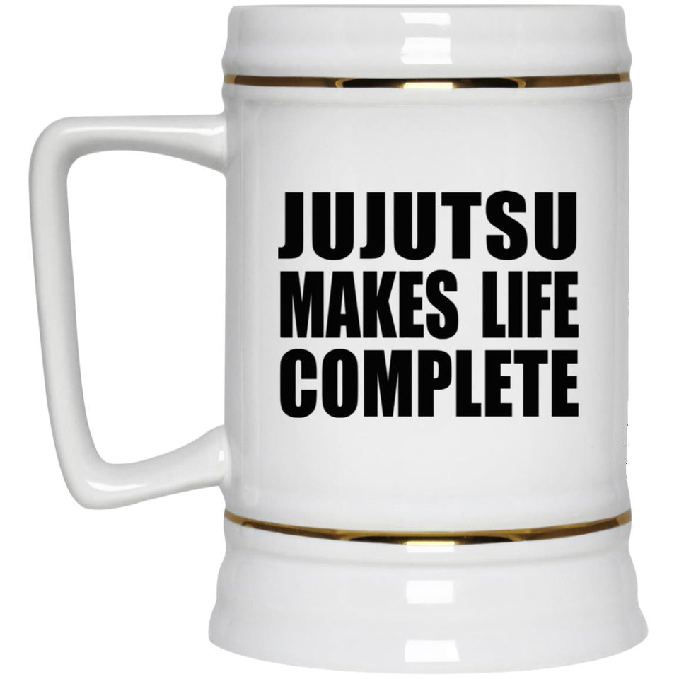 Jujutsu Makes Life Complete - Beer Stein