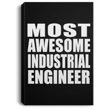 Most Awesome Industrial Engineer - Canvas Portrait