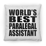 World's Best Paralegal Assistant - Throw Pillow