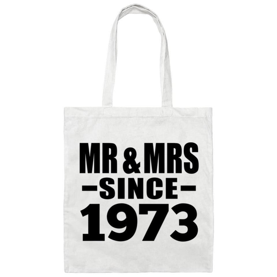 51st Anniversary Mr & Mrs Since 1973 - Tote Bag White