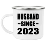 Husband Since 2023 - 12oz Camping Mug