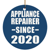 Appliance Repairer Since 2020 - Circle Ornament