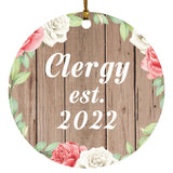 Clergy Established Est. 2022 - Circle Ornament B