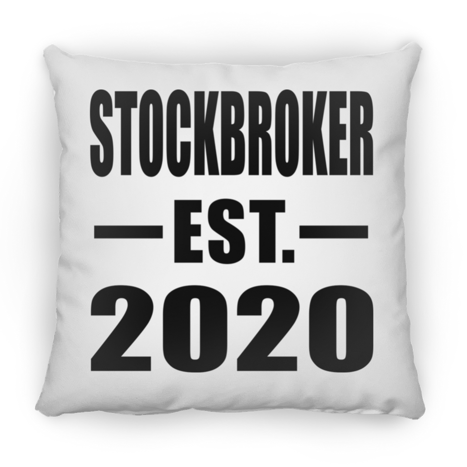Stockbroker Established EST. 2020 - Throw Pillow