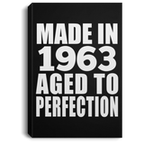 61st Birthday Made In 1963 Aged to Perfection - Canvas Portrait