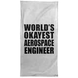 World's Okayest Aerospace Engineer - Hand Towel