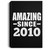 14th Birthday Amazing Since 2010 - Canvas Portrait