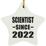 Scientist Since 2022 - Star Ornament