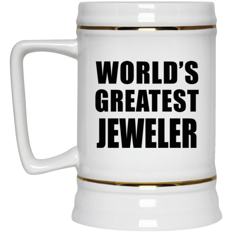 World's Greatest Jeweler - Beer Stein
