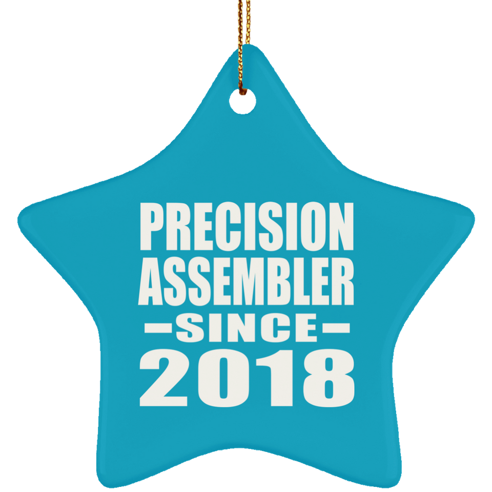 Precision Assembler Since 2018 - Star Ornament