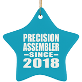 Precision Assembler Since 2018 - Star Ornament