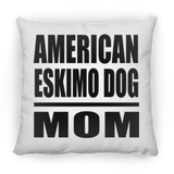American Eskimo Dog Mom - Throw Pillow