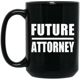 Future Attorney - 15oz Coffee Mug Black