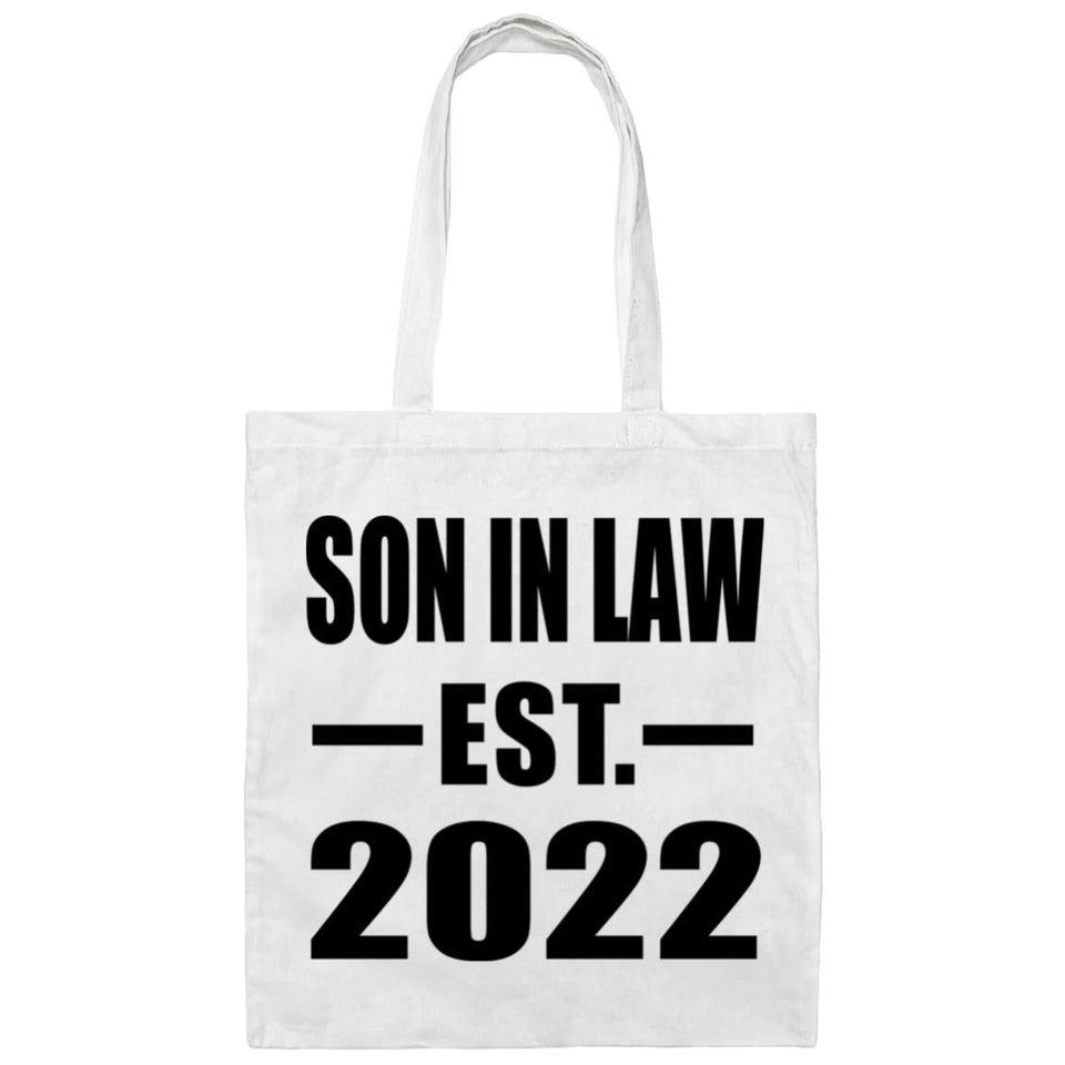 Son In Law Established EST. 2022 - Tote Bag White