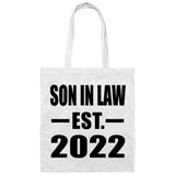 Son In Law Established EST. 2022 - Tote Bag White