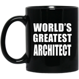 World's Greatest Architect - 11 Oz Coffee Mug Black
