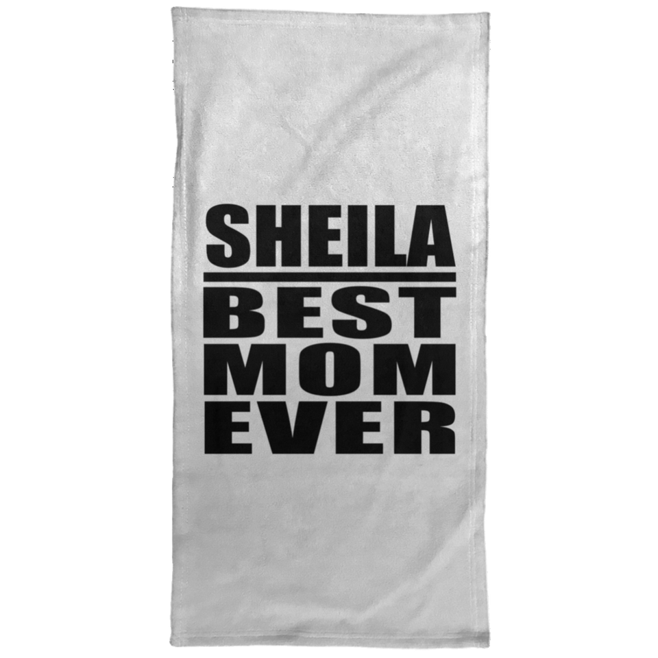 Sheila Best Mom Ever - Hand Towel