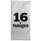 16th Birthday 16 & Fabulous - Hand Towel