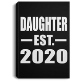 Daughter Established EST. 2020 - Canvas Portrait