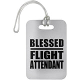 Blessed Flight Attendant - Luggage Bag Tag