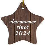 Astronomer Since 2024 - Star Ornament D