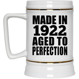 102nd Birthday Made In 1922 Aged to Perfection - Beer Stein