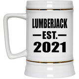 Lumberjack Established EST. 2021 - Beer Stein