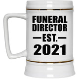 Funeral Director Established EST. 2021 - Beer Stein