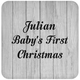 Julian Baby's First Christmas - Drink Coaster F