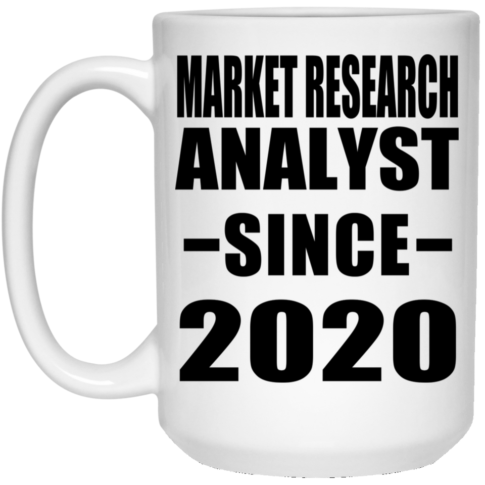 Market Research Analyst Since 2020 - 15oz Coffee Mug