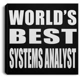 World's Best Systems Analyst - Canvas Square
