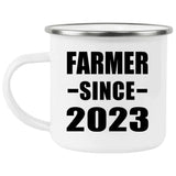 Farmer Since 2023 - 12oz Camping Mug