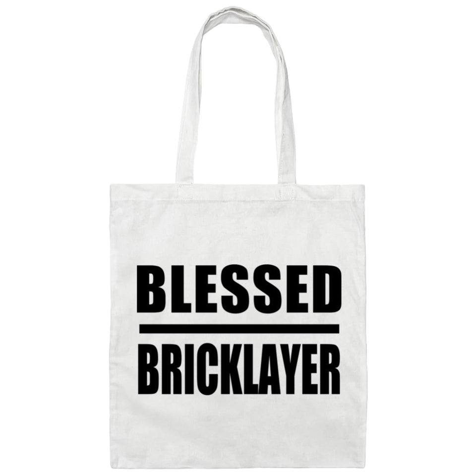 Blessed Bricklayer - Tote Bag White
