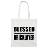 Blessed Bricklayer - Tote Bag White