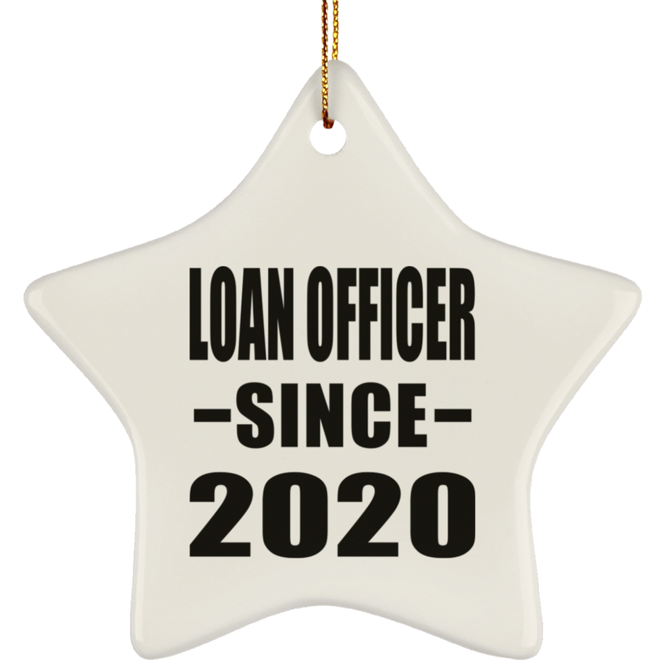 Loan Officer Since 2020 - Star Ornament