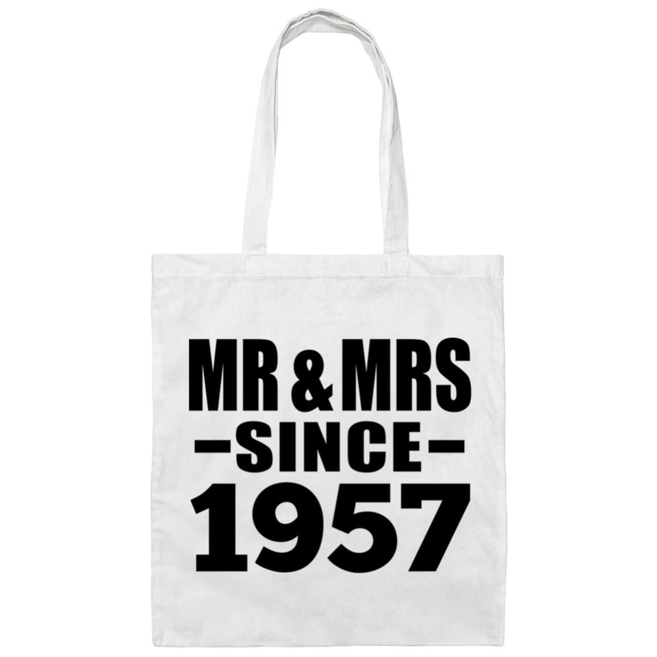 67th Anniversary Mr & Mrs Since 1957 - Tote Bag White