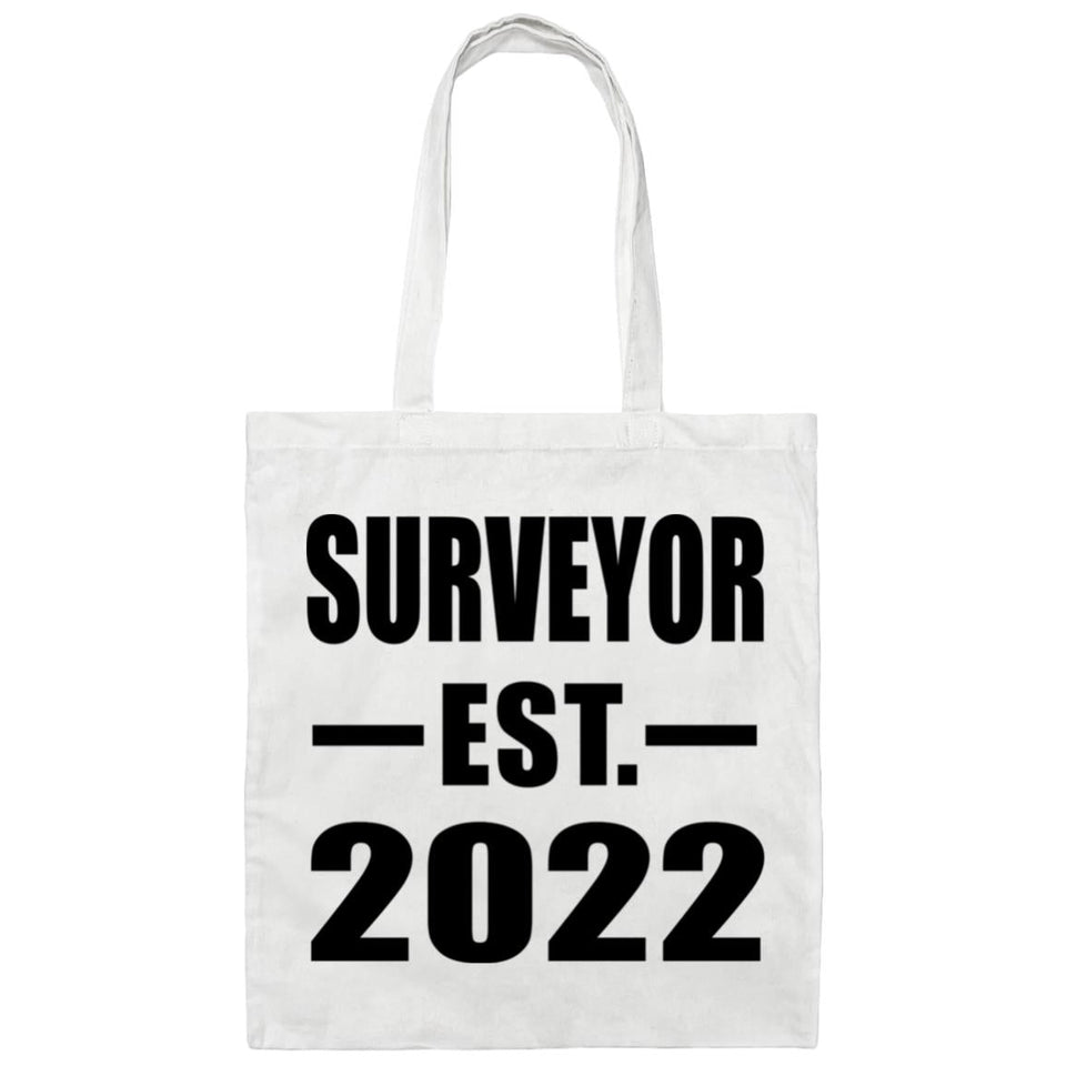 Surveyor Established EST. 2022 - Tote Bag White
